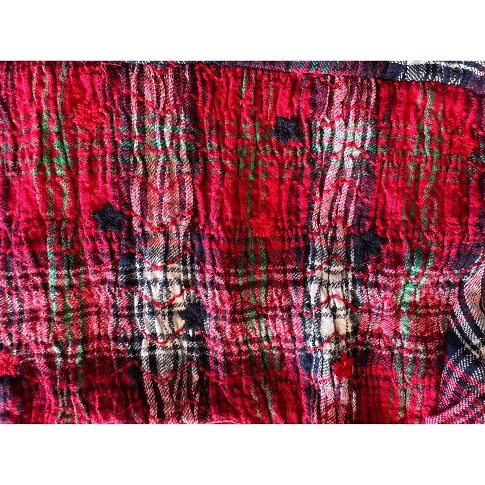 Babycottons NWT Red Plaid Smocked Baby Dress - Size 24M